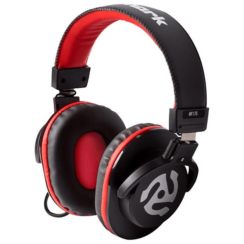 Tai nghe DJ Numark HF175, Chụp Tai, Cap 3 mét với Jack 3,5mm hoặc jack 6,3mm, Mới