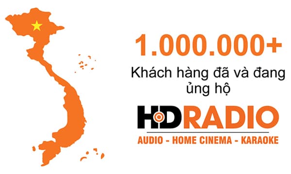 Ảnh khách hàng ủng hộ HDRADIO