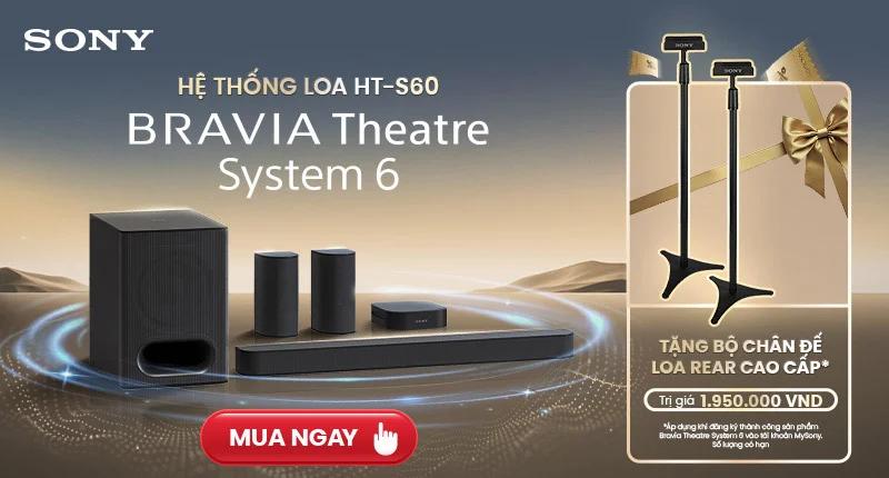 Loa Soundbar Sony HT-S60 Tặng Quà Giá 1.950K