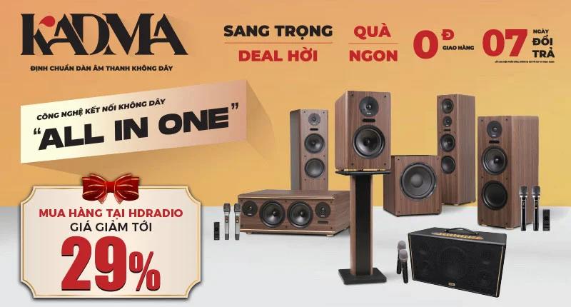 Ưu Đãi Loa Kadma Cuối Năm Cực Tốt Lên Tới 29%