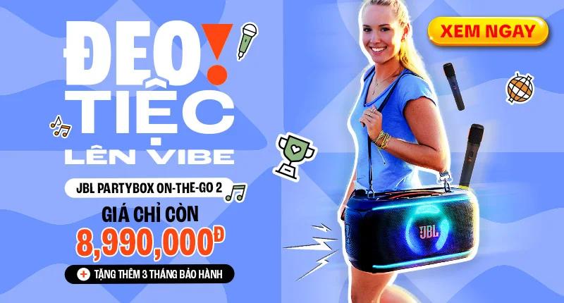 Ưu Đãi Mở Bán Loa JBL On the Go 2 Tại HDRadio