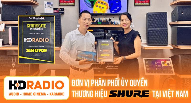 HDRADIO Phân Phối Thương Hiệu Shure Chính Hãng