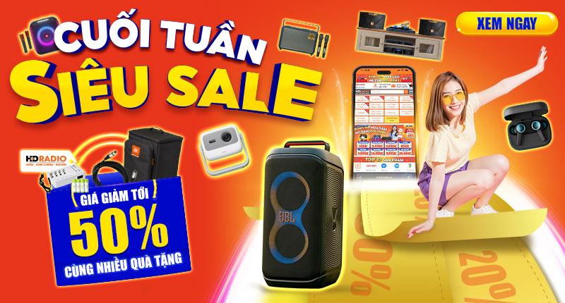 Siêu Sale Cuối Tuần Giá Giảm Sốc Tới -50%