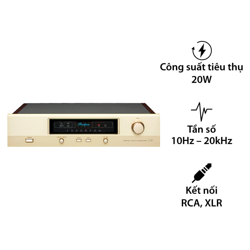 Phono Pre Amply Accuphase C37, 2 Kênh Phono Pre Amply Accuphase C37, 2 Kênh