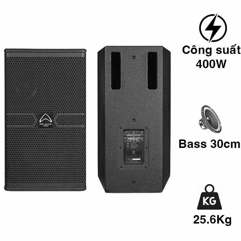 Loa Wharfedale ANGLO E312, Bass 30cm, 400W Loa Wharfedale ANGLO E312, Bass 30cm, 400W