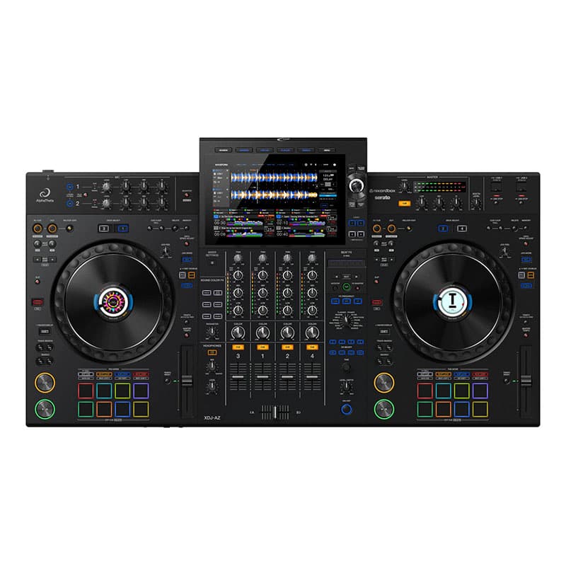 Bàn DJ AlphaTheta XDJ-AZ, 4 kênh, All-in-one, Rekordbox, Serato DJ Bàn DJ AlphaTheta XDJ-AZ, 4 kênh, All-in-one, Rekordbox, Serato DJ