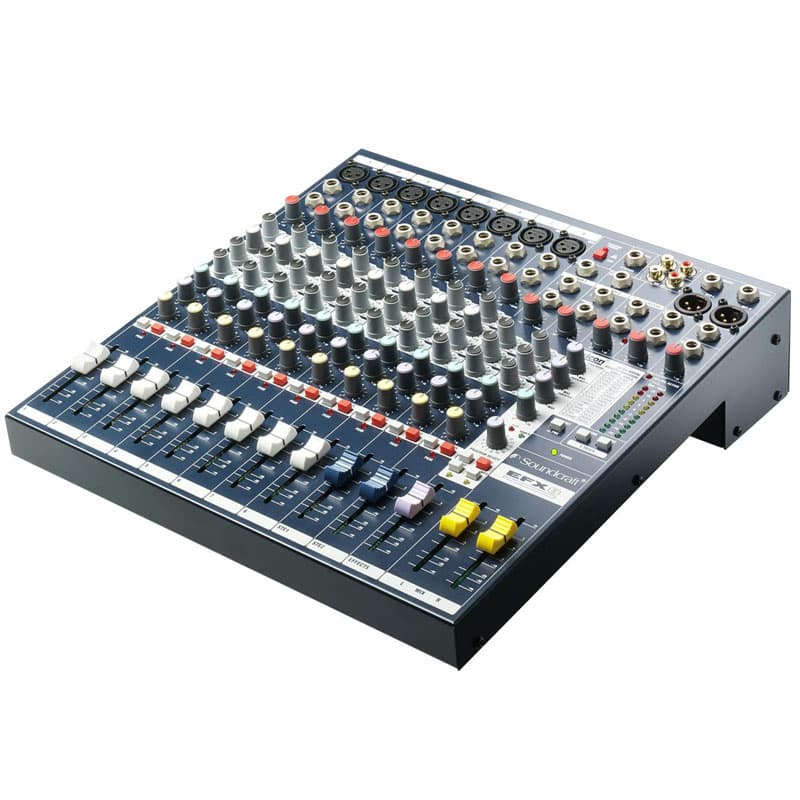Bàn Mixer Soundcraft EFX8, 10 Kênh, AUX 3.5 mm, XLR, RCA Bàn Mixer Soundcraft EFX8, 10 Kênh, AUX 3.5 mm, XLR, RCA