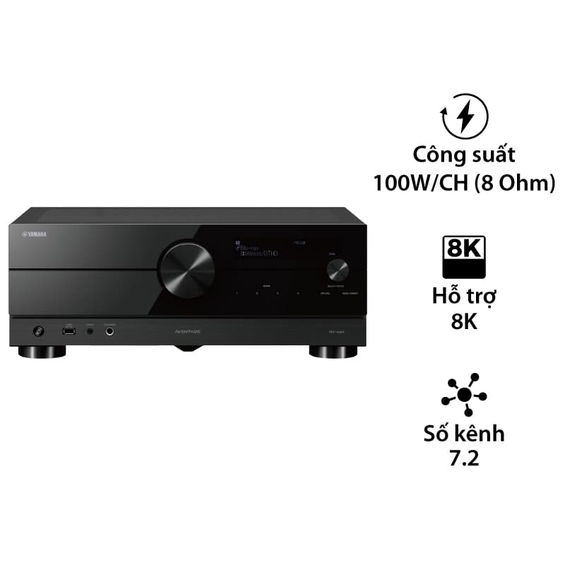 Amply Yamaha RX-A2A, 8K, 7.2 Kênh, 100W/CH, Bluetooth Amply Yamaha RX-A2A, 8K, 7.2 Kênh, 100W/CH, Bluetooth