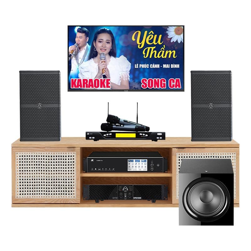 Dàn Karaoke Cao Cấp HDR21 ( Whafedale WH10 Pro, CPD2600, Jkaudio X9900 Pro, K800, Focal 600P ) Dàn Karaoke Cao Cấp HDR21 ( Whafedale WH10 Pro, CPD2600, Jkaudio X9900 Pro, K800, Focal 600P )