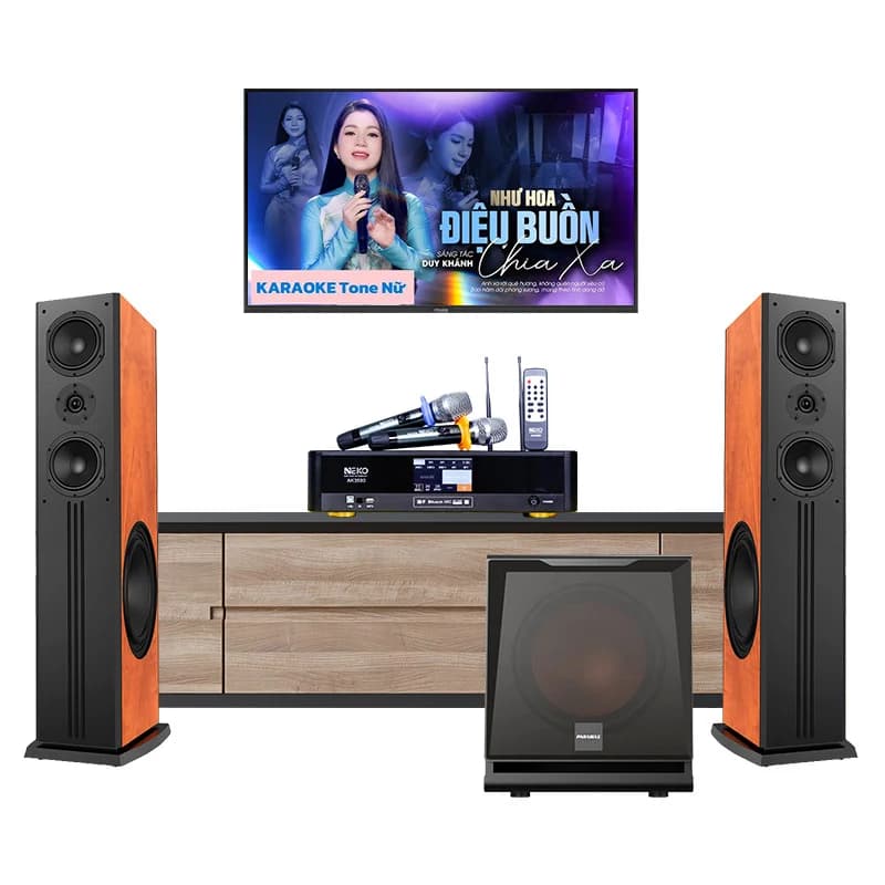 Dàn karaoke gia đình GD17 (Paramax D88 Limited, Neko AK3500, sub Paramax D30) Dàn karaoke gia đình GD17 (Paramax D88 Limited, Neko AK3500, sub Paramax D30)