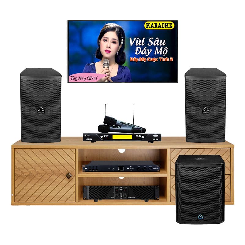 Dàn Karaoke Cao Cấp HDR53 ( Whafedale Anglo E12, Công suất, Jkaudio X6000 Plus, K800, Sub ) Dàn Karaoke Cao Cấp HDR53 ( Whafedale Anglo E12, Công suất, Jkaudio X6000 Plus, K800, Sub )