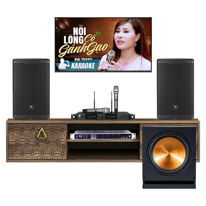 Dàn karaoke gia đình KGD242 (JBL Eon 715, Neko DK1000, JKaudio K300, Paramax D40) Dàn karaoke gia đình KGD242 (JBL Eon 715, Neko DK1000, JKaudio K300, Paramax D40)