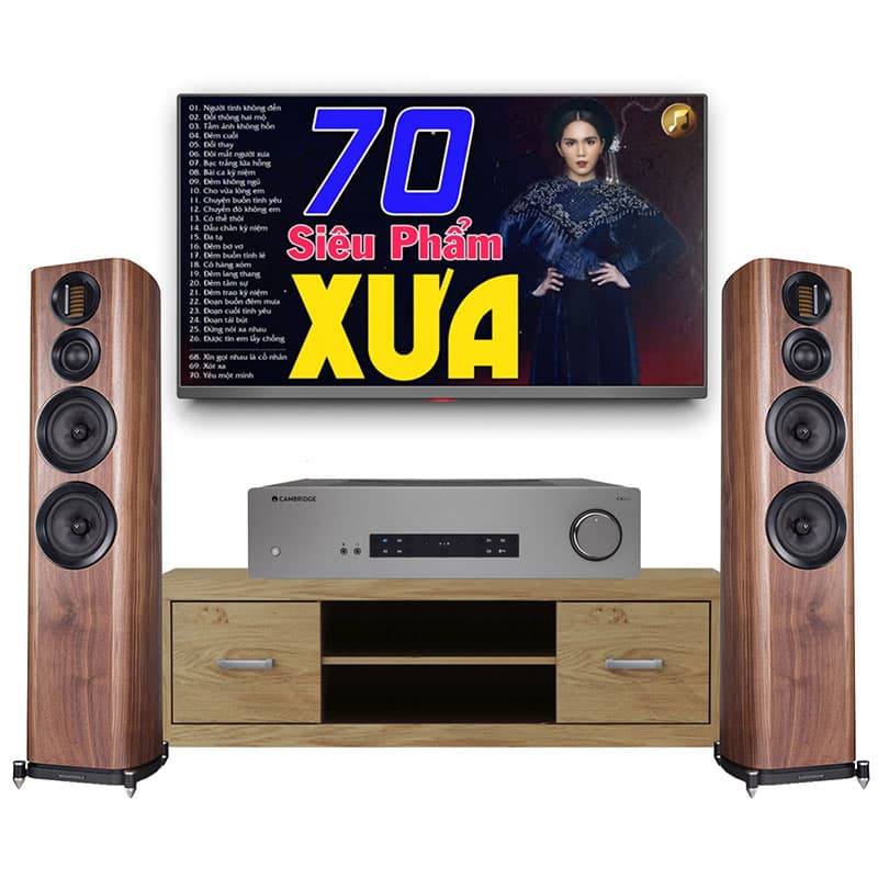 Dàn nghe nhạc Wharfedale, Cambridge NN22 (Wharfedale Evo 4.4 + Cambridge CXA61 ) Dàn nghe nhạc Wharfedale, Cambridge NN22 (Wharfedale Evo 4.4 + Cambridge CXA61 )