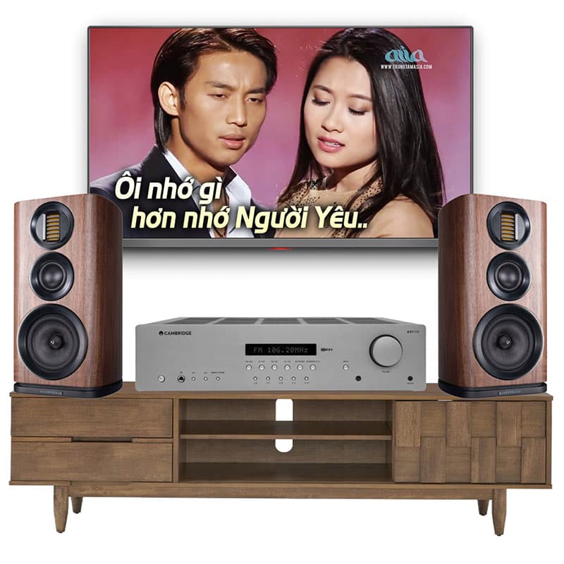 Dàn nghe nhạc Mini Wharfedale, Cambridge NN28 (Wharfedale Evo 4.2 + Cambridge AXR100) Dàn nghe nhạc Mini Wharfedale, Cambridge NN28 (Wharfedale Evo 4.2 + Cambridge AXR100)