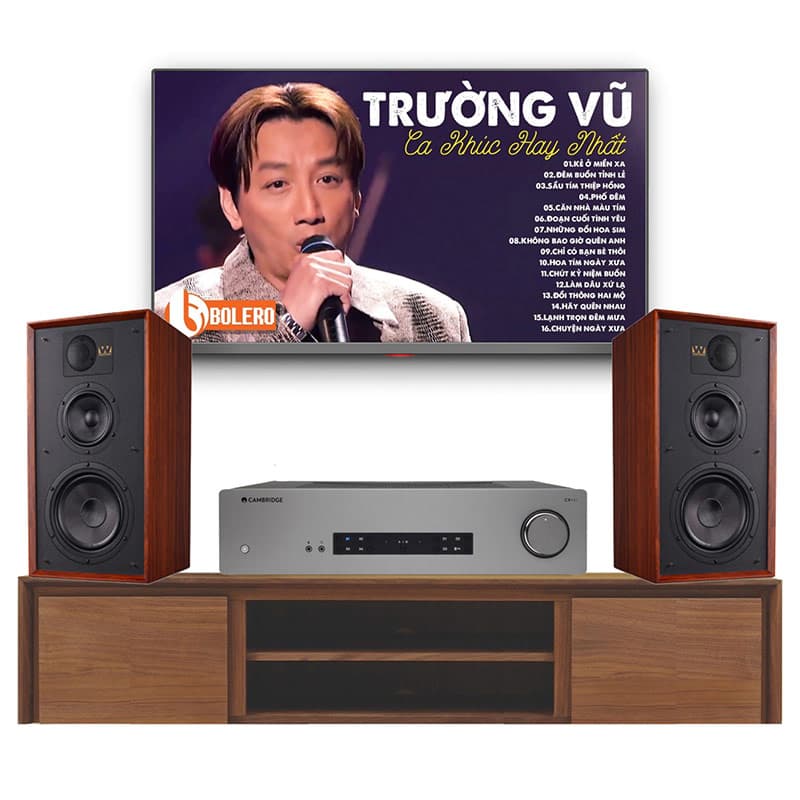 Dàn nghe nhạc mini Wharfedale, Cambridge NN30 (Wharfedale Linton Heritage 85th + Cambridge CXA61) Dàn nghe nhạc mini Wharfedale, Cambridge NN30 (Wharfedale Linton Heritage 85th + Cambridge CXA61)
