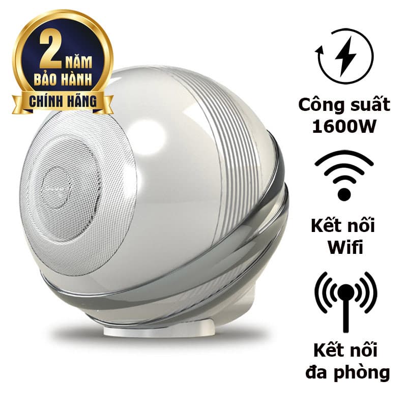 Loa Cabasse The Pearl, Công Suất 1600W, Kết nối đa phòng, Wifi, Optical, RCA, USB Loa Cabasse The Pearl, Công Suất 1600W, Kết nối đa phòng, Wifi, Optical, RCA, USB
