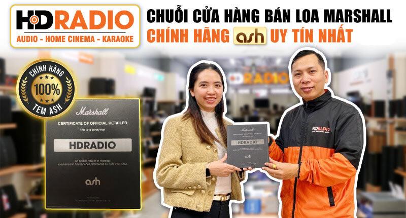 HDRADIO Là Đai Lý Ủy Quyền Marshall Chính Hãng ASH