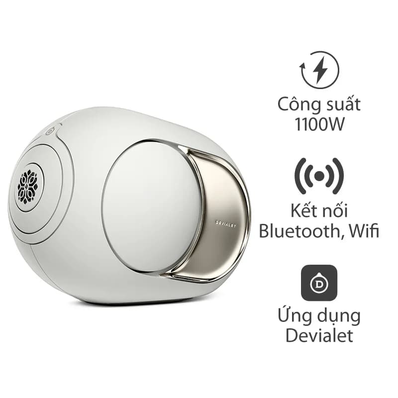 Loa DEVIALET Phantom Ultimate 108DB, 1100W, Bluetooth 5.3, Wifi 6, AirPlay, Google Cast, Spotify Connect Loa DEVIALET Phantom Ultimate 108DB, 1100W, Bluetooth 5.3, Wifi 6, AirPlay, Google Cast, Spotify Connect