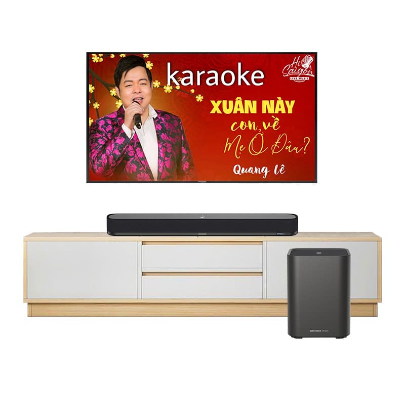 Bộ loa soundbar Sennheiser SB25 (Ambeo Soundbar mini, Ambeo Sub) Bộ loa soundbar Sennheiser SB25 (Ambeo Soundbar mini, Ambeo Sub)