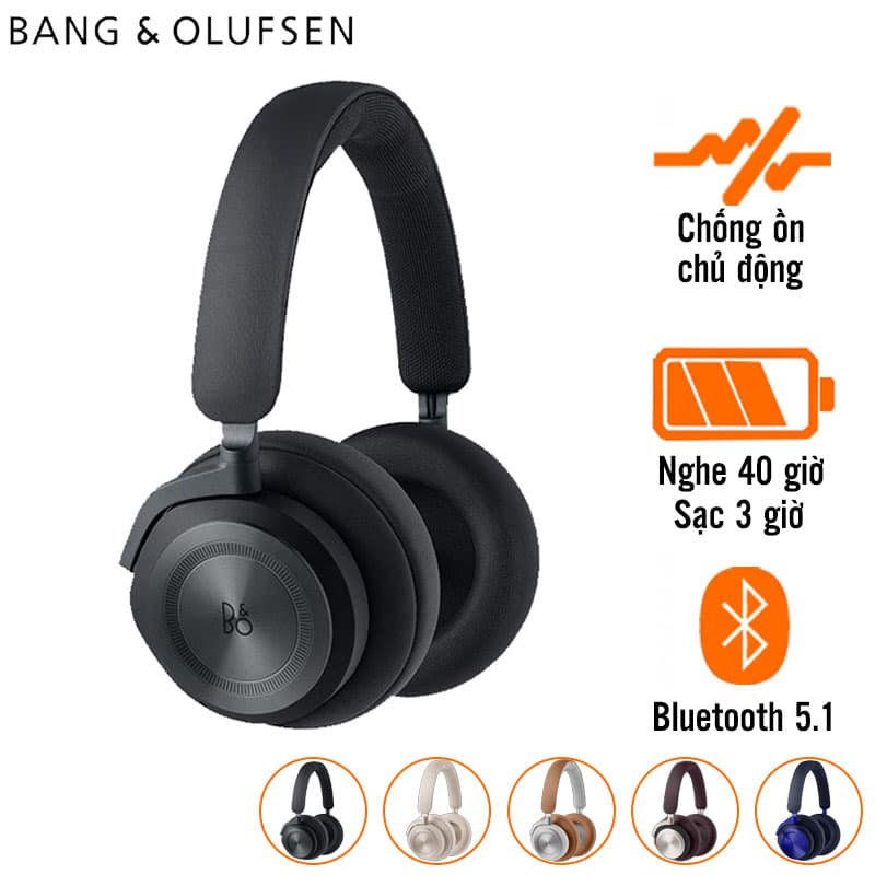 Tai Nghe B&O BeoPlay HX (Chụp Tai, Chống Ồn, Pin 40 Giờ, Bluetooth 5.1) Tai Nghe B&O BeoPlay HX (Chụp Tai, Chống Ồn, Pin 40 Giờ, Bluetooth 5.1)