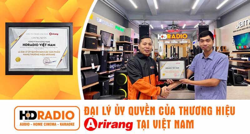 HDRADIO Là Đai Lý Ủy Quyền Arirang Chính Hãng