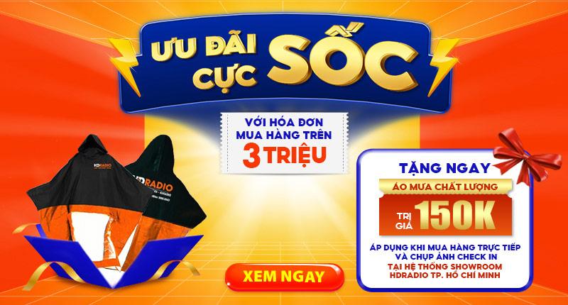 Ưu Đãi Mua Hàng Tại HDRadio TP.Hồ Chí Minh